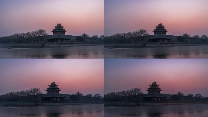 T/L WS HA PAN紫禁城，昼夜转换/中国北京
