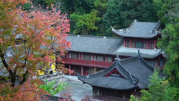 浙江天台山古方广寺和中方广寺4K视频合集