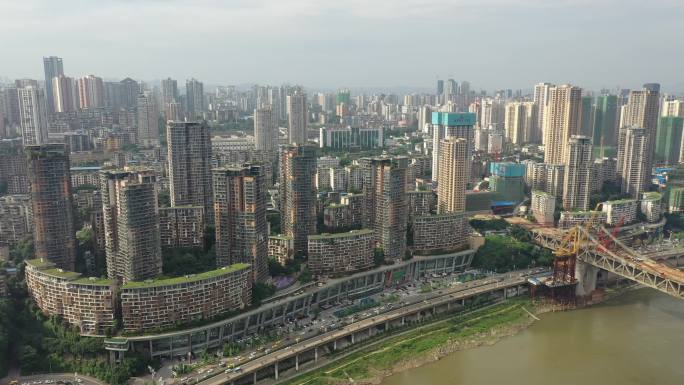 4k重庆城市空镜