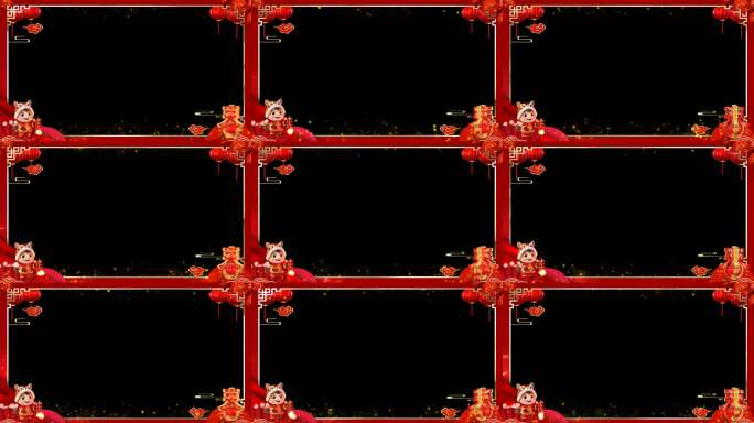 2026马年边框-无缝循环带通道