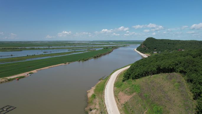 原创 黑龙江抚远市大力加湖自然风光