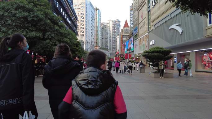 广西柳州五星商业步行街