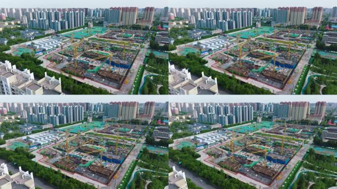 城市建设城市工地