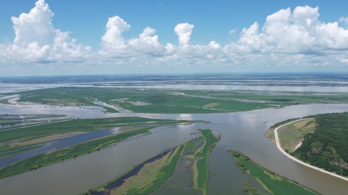 原创 黑龙江抚远市大力加湖自然风光