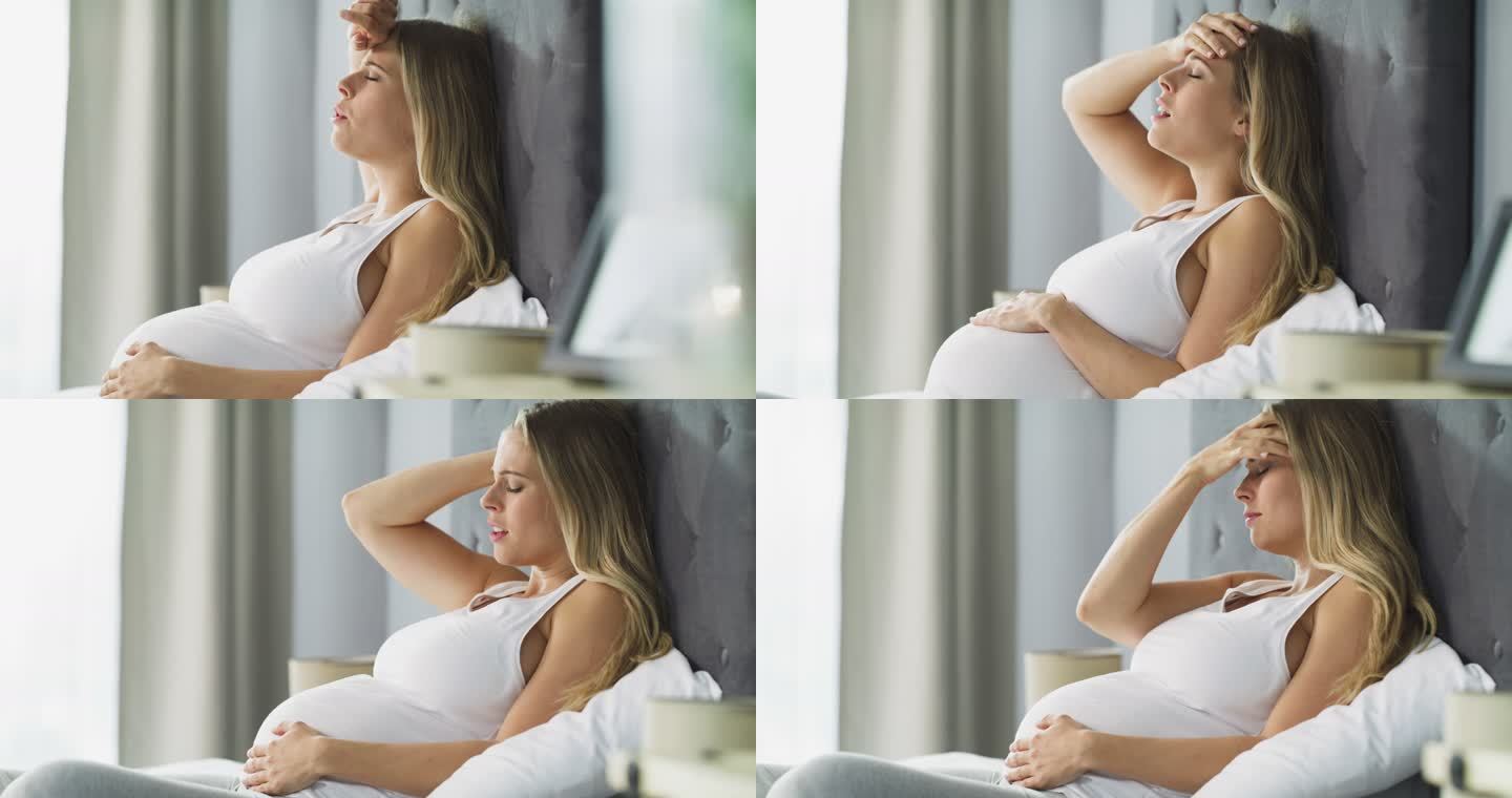 怀孕九个月并不总是容易的