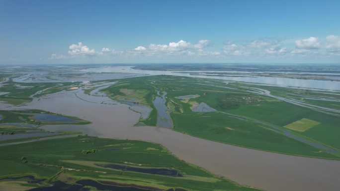 原创 黑龙江抚远市大力加湖自然风光