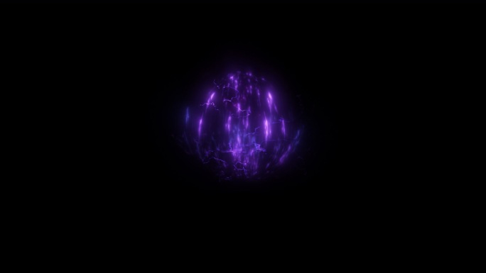 紫色光球气焰