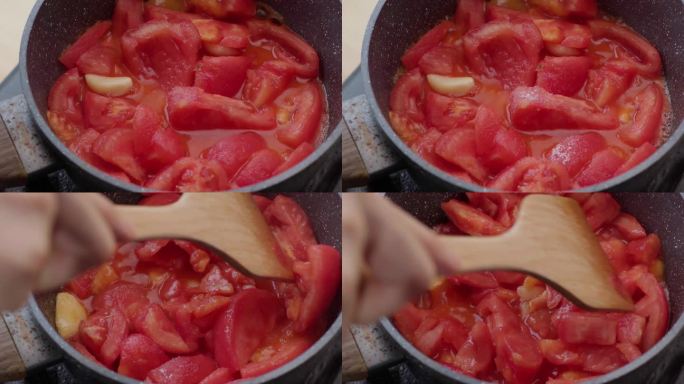 做番茄汤西红柿汤汁