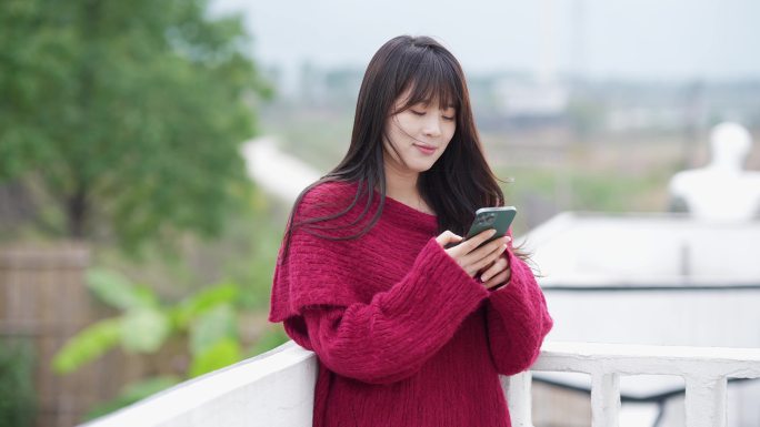 性感美女打电话