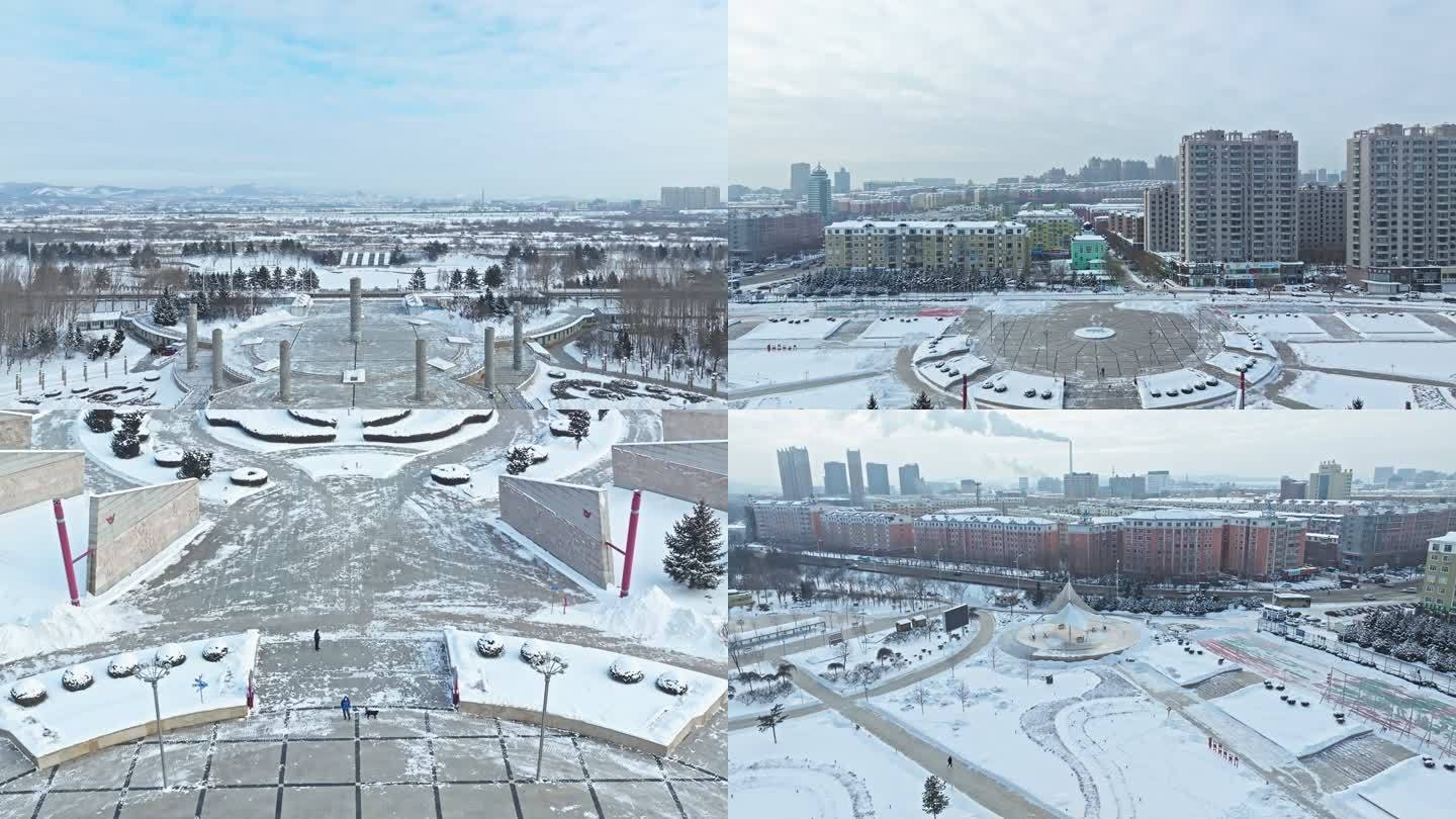 天寒雪飘，情暖校园 翻译学院学子“扫雪除冰当先锋”志愿服务活动-翻译学院