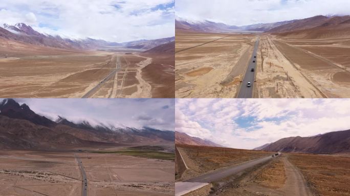 航拍新疆新藏公路行车自驾游合集3