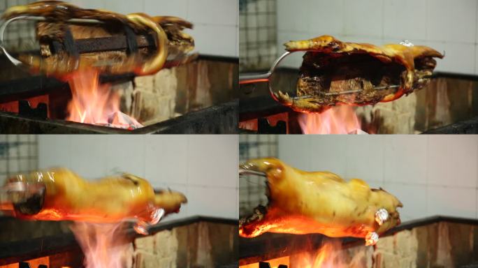 碳火烤乳猪