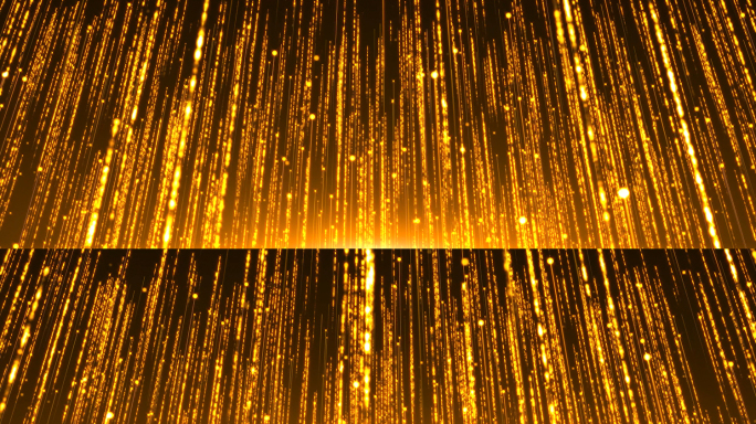 金色粒子舞台背景