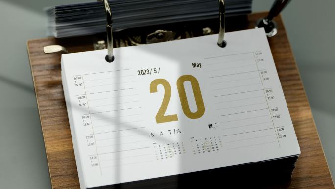 2023年5月20日(情人节)