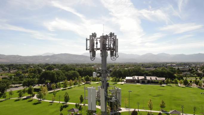 5G无线通信塔移动互联网通讯全球电信移动