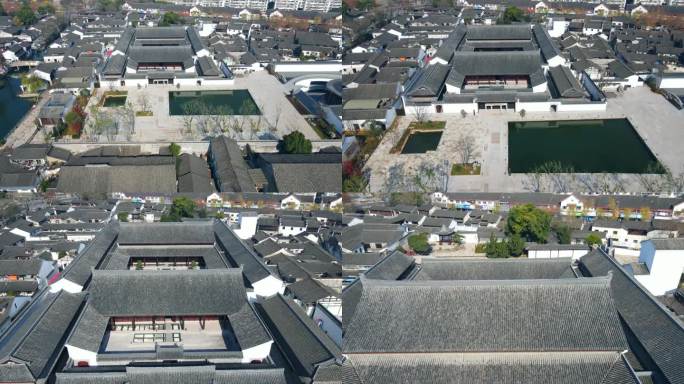 浙江绍兴阳明故里4K航拍18