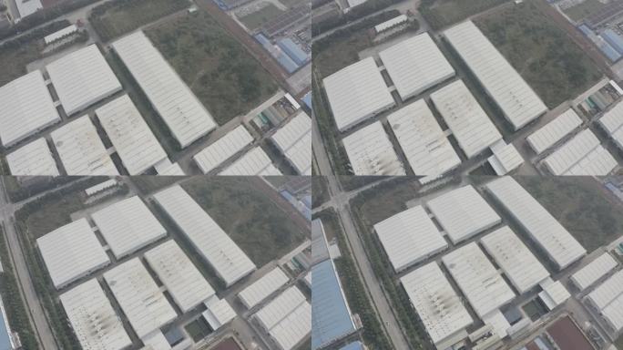 园区航拍视频素材