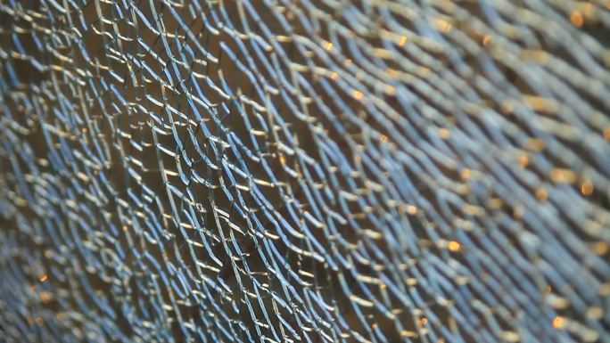 绝美玻璃纹路网状结构创意唯美破碎实拍