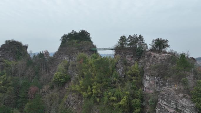 4k 浙江绍兴新昌穿岩十九峰航拍