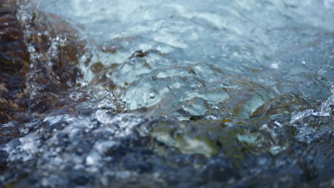 水 溪流 河流 流水 视频
