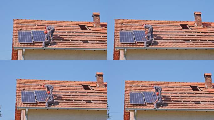 太阳能电池板安装工