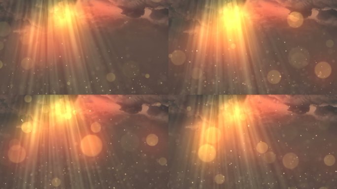 戏剧性的天空背景-股票视频