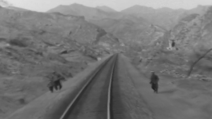 30年代的北京铁路沿岸影像视频