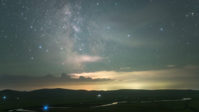 大草原上的夜晚