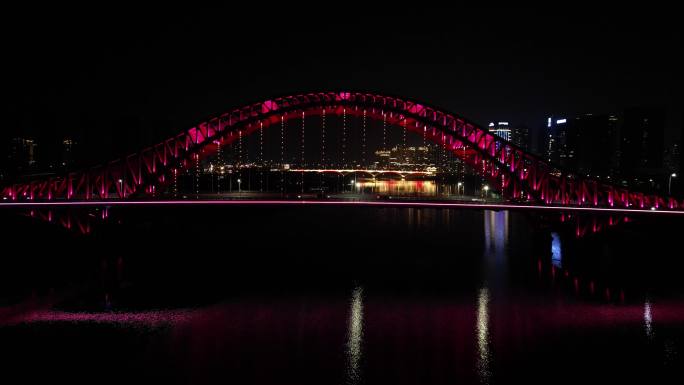 江西赣州新世纪大桥夜景