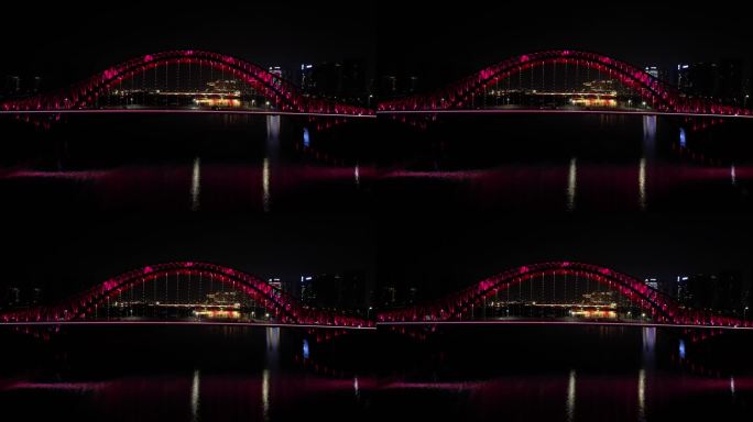 江西赣州新世纪大桥夜景