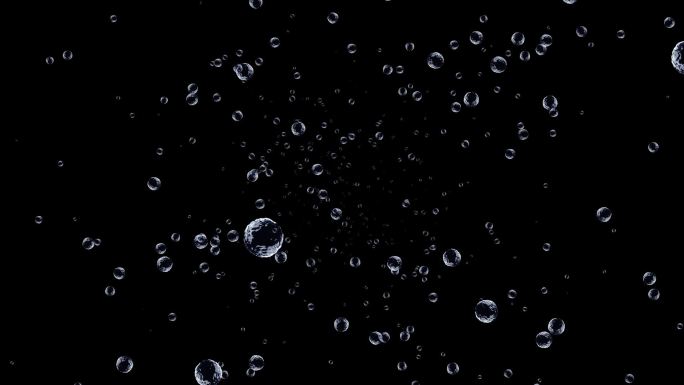 水珠泡泡扩散-带通道