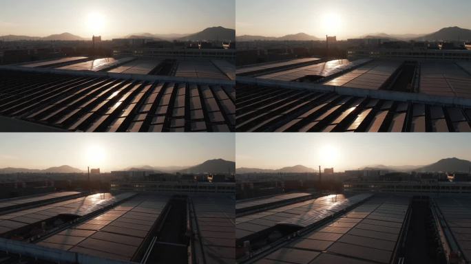 储备仓库屋顶太阳能发电
