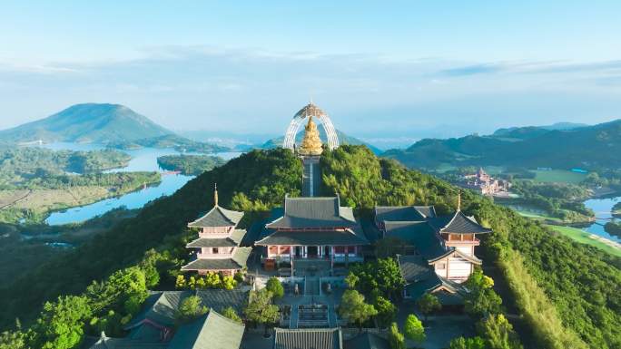 【4K】深圳东部华侨城大华兴寺