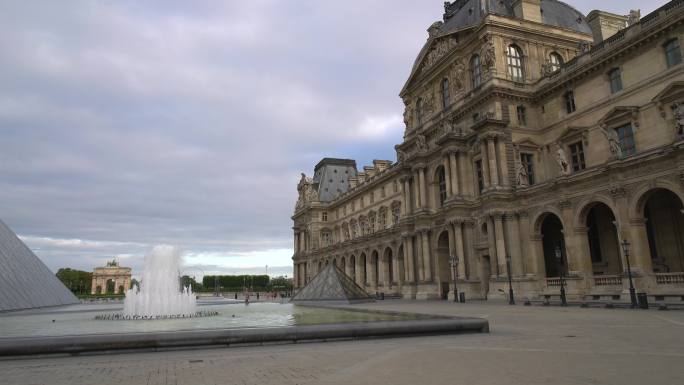 法国巴黎埃菲卢浮宫