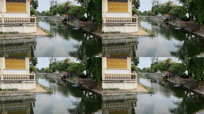 泰国寺庙内的旅游景点