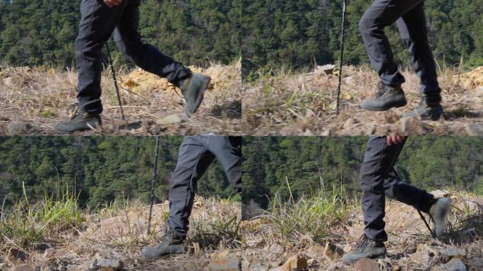 登山者脚步