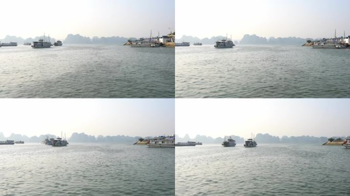 越南下龙湾的自然风光