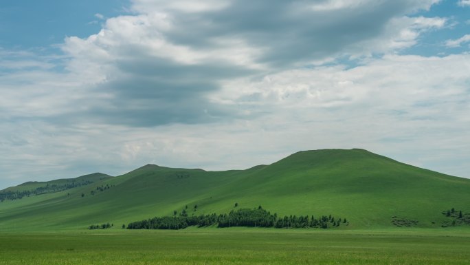 内蒙古乌兰山景区延时摄影