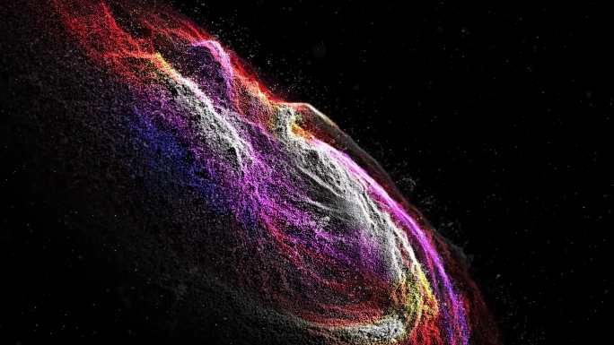 4种大气震撼宇宙星云星团遨游太空背景
