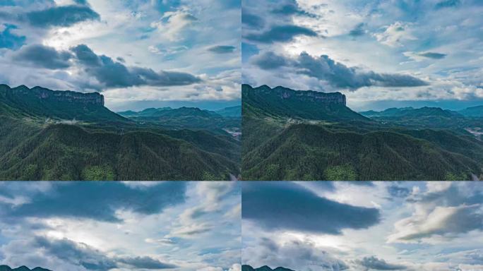 景星岩自然风光延时摄影