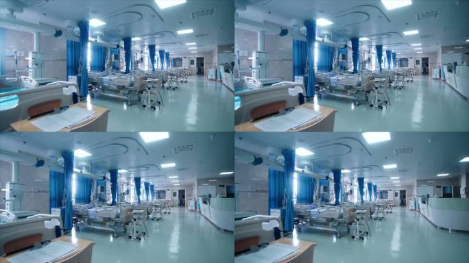 ICU病房空镜头