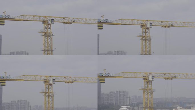 厦门 工地 塔吊 特写 工程施工现场