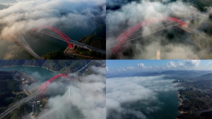 太平湖云海仙境航拍（一）【原创4K】
