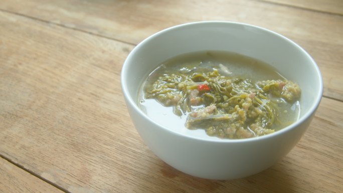 蔬菜汤，泰国北部食品
