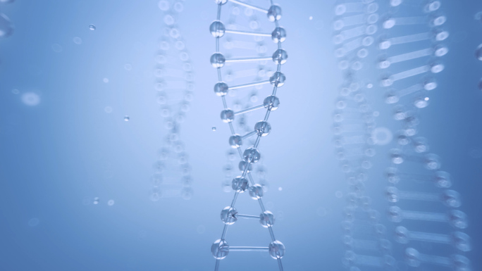 蓝色细胞DNA精华因子  视频素材
