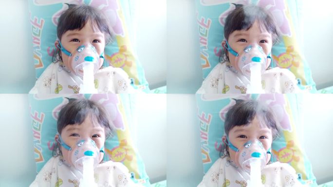 儿童患有哮喘，需要雾化吸入