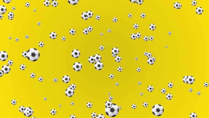足球或足球粒子动画背景素材视频-适用于体育和足球主题内容-包括用于Chroma键控和叠加Alpha频