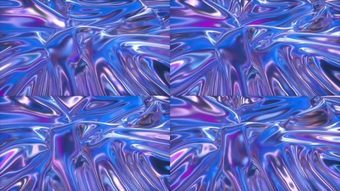 4K赛博朋克酸性镭射渐变循环视频背景04