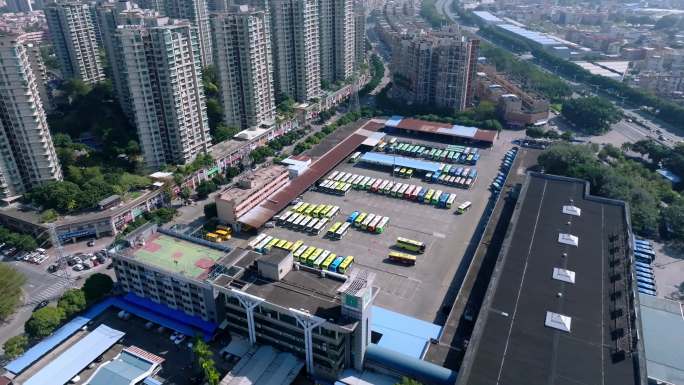 顺德汽车客运总站航拍