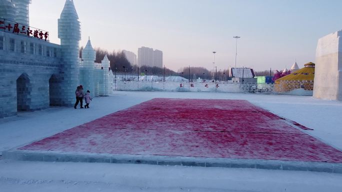 佳木斯冰雪大世界冰雕雪雕